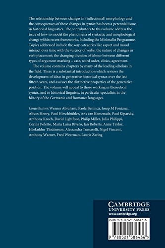 Parameters of Morphosyntactic Change - Retail Maharaj