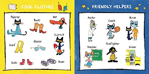 Pete the Cat’s 100 First Words Board Book - Retail Maharaj