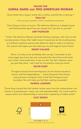 THIS AMERICAN WOMAN: A One-in-a-Billion Memoir | The Inspiring Journey of Zarna, From Indian Streets to Stand-Up Comedy Stardom - Retail Maharaj