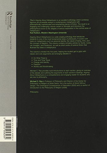 Arguing About Metaphysics (Arguing About Philosophy) - Retail Maharaj