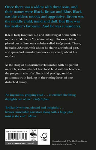 Blueeyedboy: the second in a trilogy of dark, chilling and witty psychological thrillers from bestselling author Joanne Harris