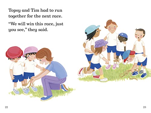 Read It Yourself Topsy and Tim the Big Race: Level 2 Ladybird - Retail Maharaj
