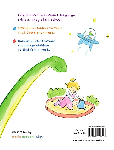 First French Dictionary: 500 First Words for Ages 5+ - Retail Maharaj