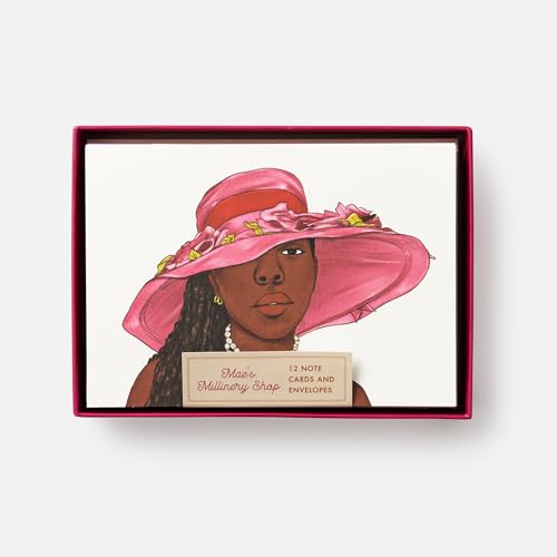 Mae's Millinery Shop Note Cards: 12 All-Occasion Cards That Celebrate the Legacy of Fashion Designer Mae Reeves - Retail Maharaj