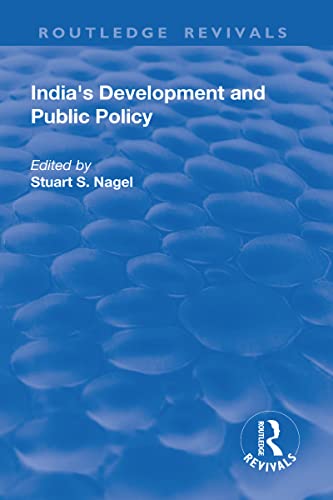 India's Development and Public Policy (Routledge Revivals) - Retail Maharaj