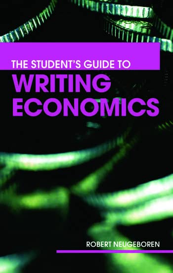 The Student's Guide to Writing Economics - Retail Maharaj