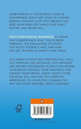 Official Workbook: Stop Overthinking: The Official Companion Workbook for Nick Trenton's International Bestseller - Retail Maharaj