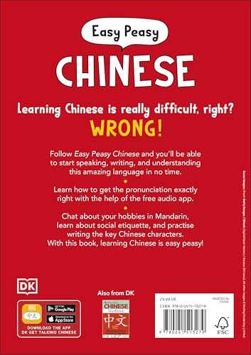 Easy Peasy Chinese: Mandarin Chinese for Beginners - Retail Maharaj