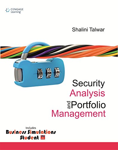 Security Analysis and Portfolio Management w/CD - Retail Maharaj