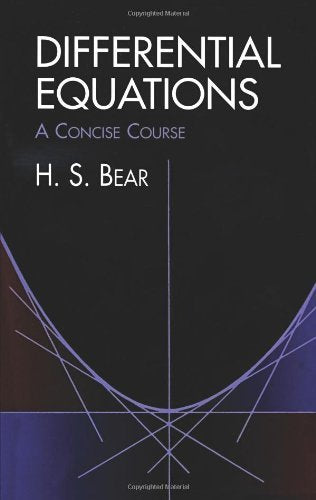 Differential Equations: A Concise Course (Dover Books on Mathematics) - Retail Maharaj