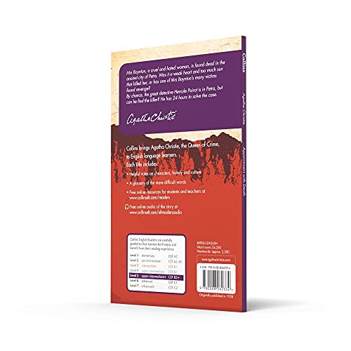 Appointment with Death: B2+ Level 5 (Collins Agatha Christie ELT Readers) - Retail Maharaj