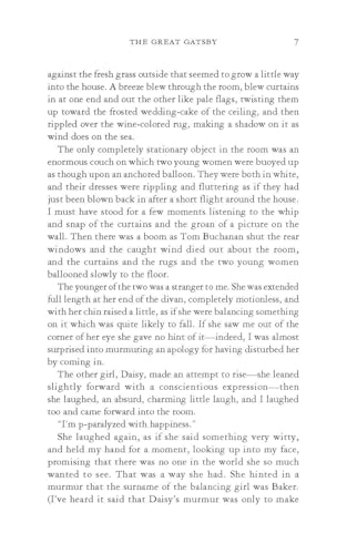 The Great Gatsby