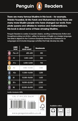 Penguin Readers Level 3: Amazing Muslims Who Changed the World (ELT Graded Reader): Abridged Edition - Retail Maharaj