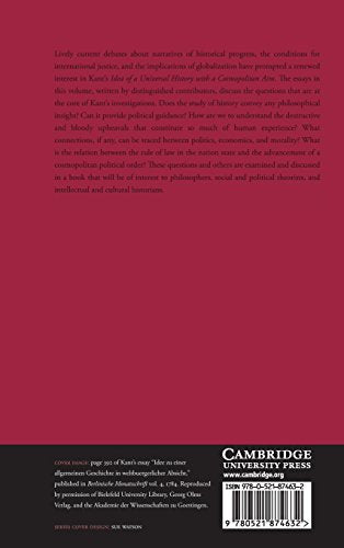 Kant's Idea for a Universal History with a Cosmopolitan Aim: A Critical Guide (Cambridge Critical Guides)