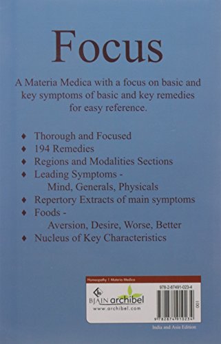 Focus Materia Medica: 1 - Retail Maharaj