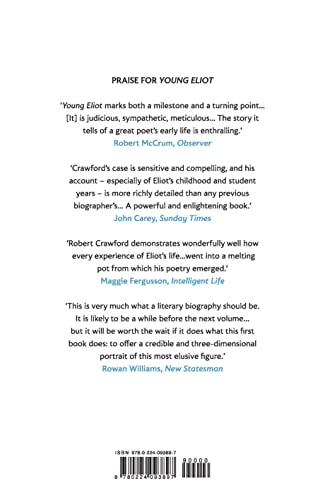 Eliot After The Waste Land (Eliot Biographies) - Retail Maharaj