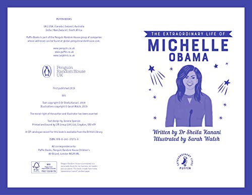 The Extraordinary Life of Michelle Obama (Extraordinary Lives) - Retail Maharaj