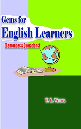 Gems for English Learners (Sentences and Quotations)
