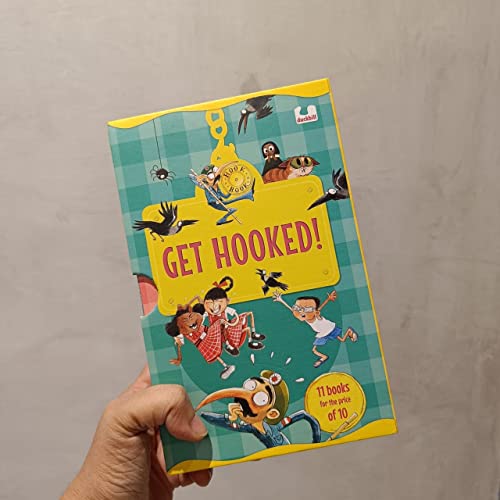 Get Hooked: The Hook Books Box Set: Funny, Illustrated Books Set in Different Parts of India | Ages 5+ - Retail Maharaj