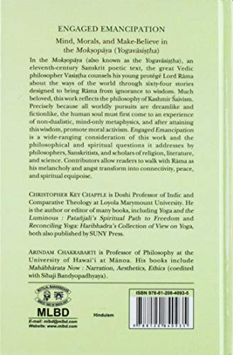 Engaged Emancipation (English, Hardcover, Cha: Mind, Morals, and Make-Believe in the Moksopaya (Yogavasistha) - Retail Maharaj