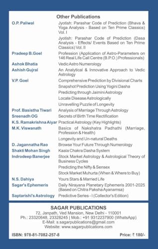 Sudarshan Chakra Padhati and Role of Separative Planets for Married Life The Original Book By Deepak Bhardwaj - (English Version)