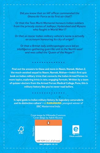 Naam, Namak, Nishan 2: The Ultimate Indian Armed Forces Quiz Book - Retail Maharaj