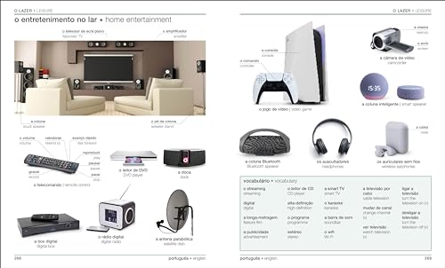 Portuguese English Bilingual Visual Dictionary - Retail Maharaj