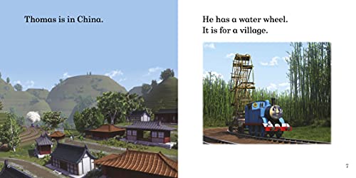 Ladybird Readers Beginner Level - Thomas the Tank Engine - Thomas and the Water Wheel (ELT Graded Reader) - Retail Maharaj