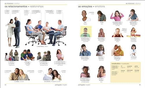 Portuguese English Bilingual Visual Dictionary - Retail Maharaj