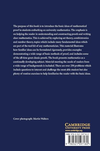 An Introduction to Mathematical Reasoning