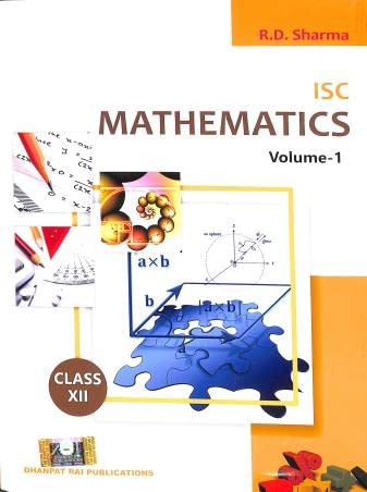 R.D Sharma ISC Mathematics Class 12 Volume 1 & 2 - Retail Maharaj
