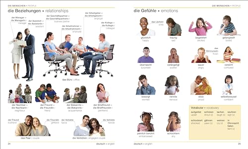 German English Bilingual Visual Dictionary - Retail Maharaj