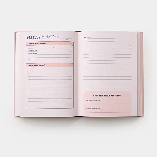 Book Club: A Journal: Prepare for, Keep Track of, and Remember Your Reading Discussions with 200 Book Recommendations and Meeting Activities