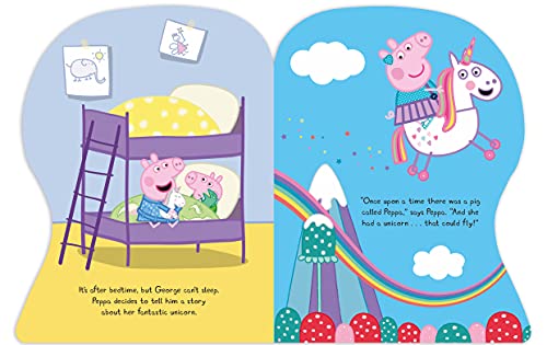 Peppa Pig: Peppa's Fantastic Unicorn Shaped Board Book - Retail Maharaj