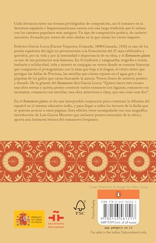 Romancero gitano: The Gypsy Ballads of Garcia Lorca - Spanish Edition - Retail Maharaj