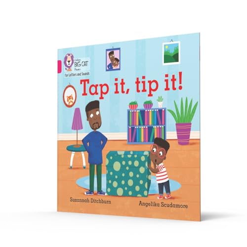 Big Cat L&S_Tap It Tip It: Band 01A/Pink A (Collins Big Cat Phonics for Letters and Sounds) - Retail Maharaj