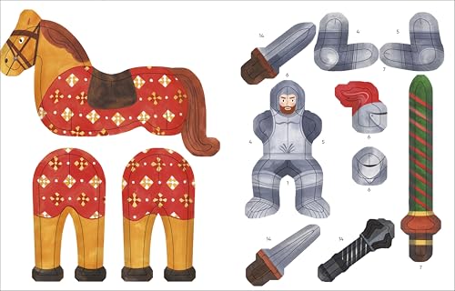 The Met Knights Discover, Press Out & Play - Retail Maharaj