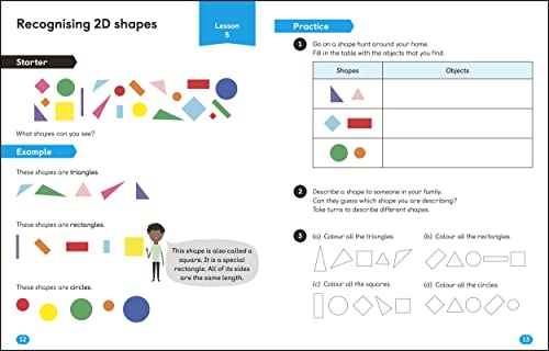 Maths - No Problem! Geometry and Shape, Ages 4-6 (Key Stage 1): Facts at Your Fingertips - Retail Maharaj