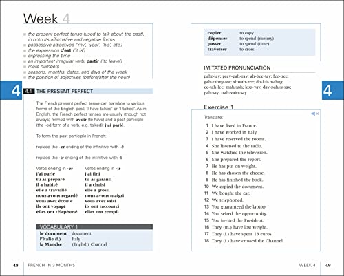 French in 3 Months with Free Audio App: Your Essential Guide to Understanding and Speaking French - Retail Maharaj