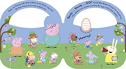 Peppa Pig: Peppa's Easter Basket Shaped Board Book - Retail Maharaj