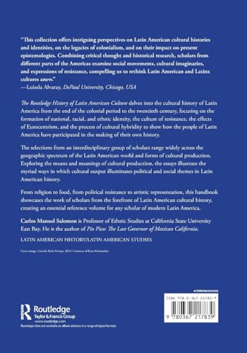 The Routledge History of Latin American Culture - Retail Maharaj