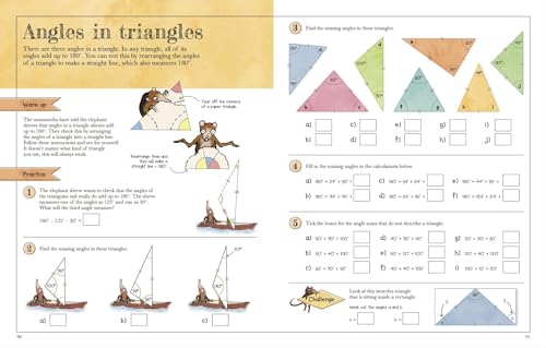 Mammoth Maths Workbook: Practise Your Maths Skills with a Little Help from Some Mammoths (DK David Macauley How Things Work) - Retail Maharaj