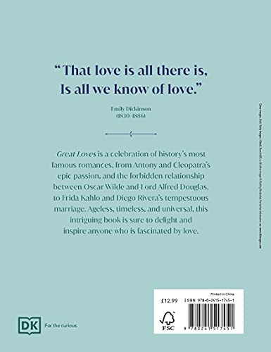 Great Loves (DK Secret Histories) - Retail Maharaj