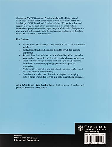 Cambridge IGCSE Travel and Tourism
