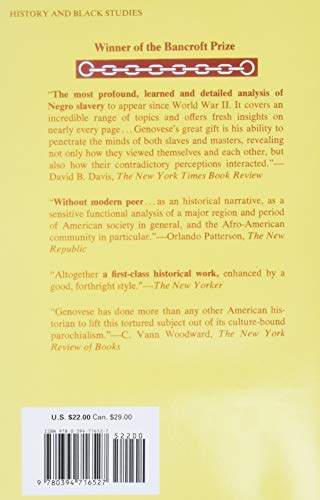 Roll, Jordan, Roll: The World the Slaves Made - Retail Maharaj