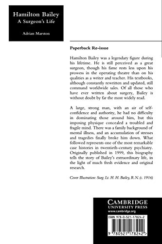 Hamilton Bailey: A Surgeon's Life