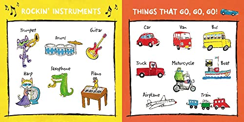 Pete the Cat’s 100 First Words Board Book - Retail Maharaj