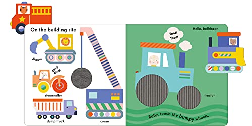 Baby Touch: Vehicles Tab Book - Retail Maharaj