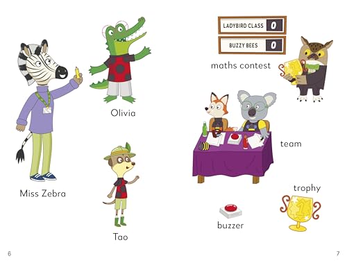 Ladybird Class - The Maths Contest: Read It Yourself - Level 1 Early Reader - Retail Maharaj