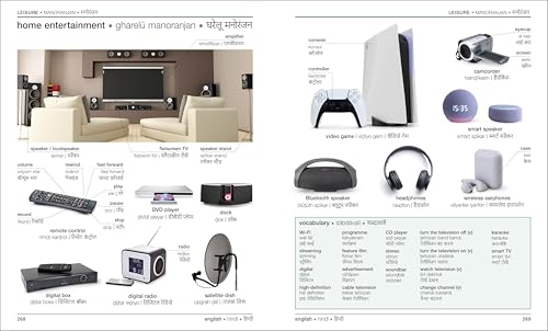 Hindi English Bilingual Visual Dictionary - Retail Maharaj